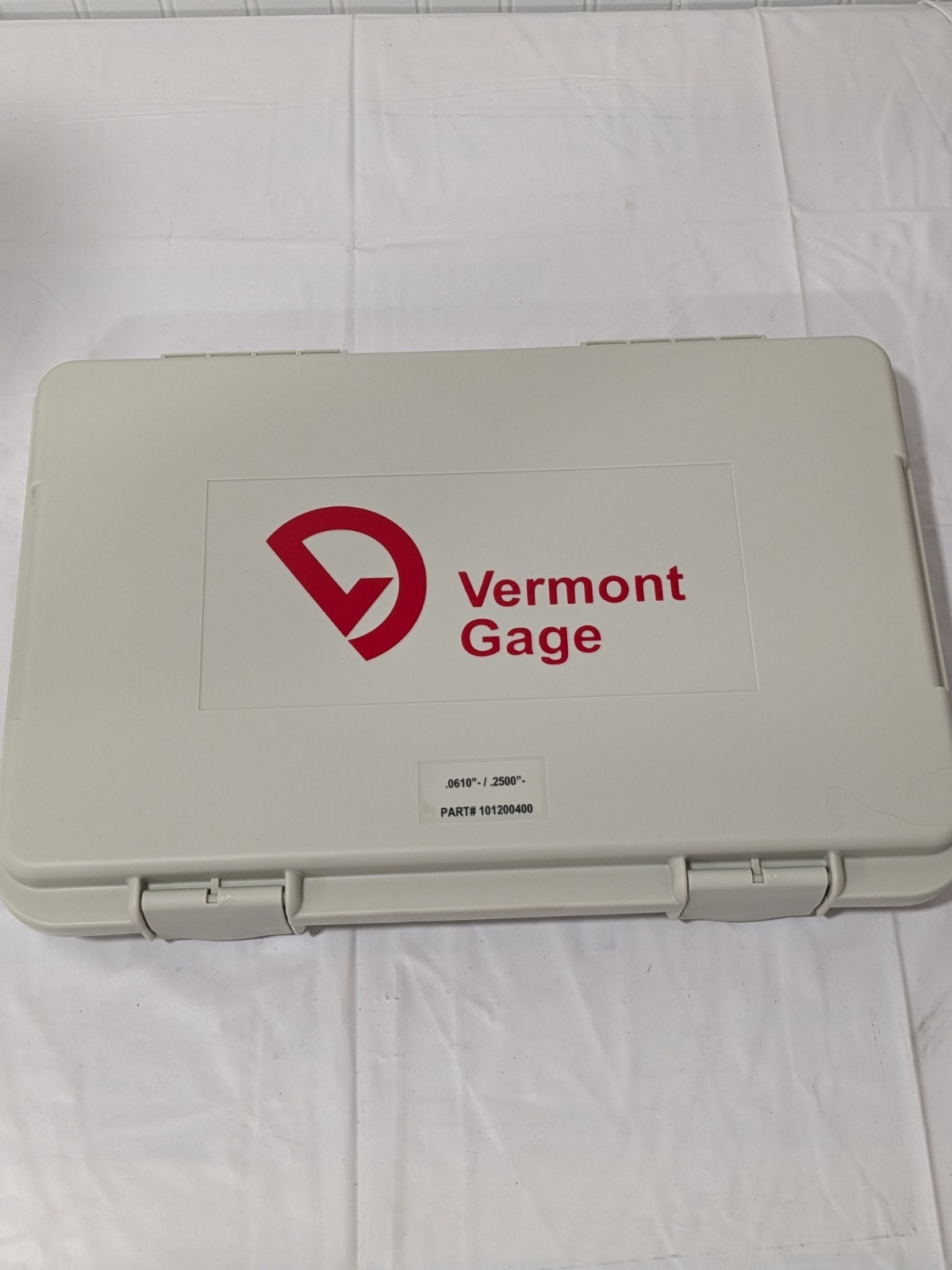 Vermont Gage 190 Pc Class ZZ Plug Gage Set: 0.061 to 0.25" Range 101200400