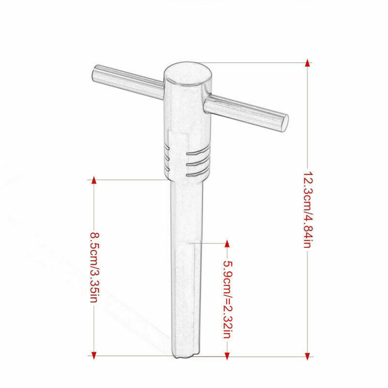 Ignition Switch Alignment Tool Compatible With Harley Touring Models 03-13 Black