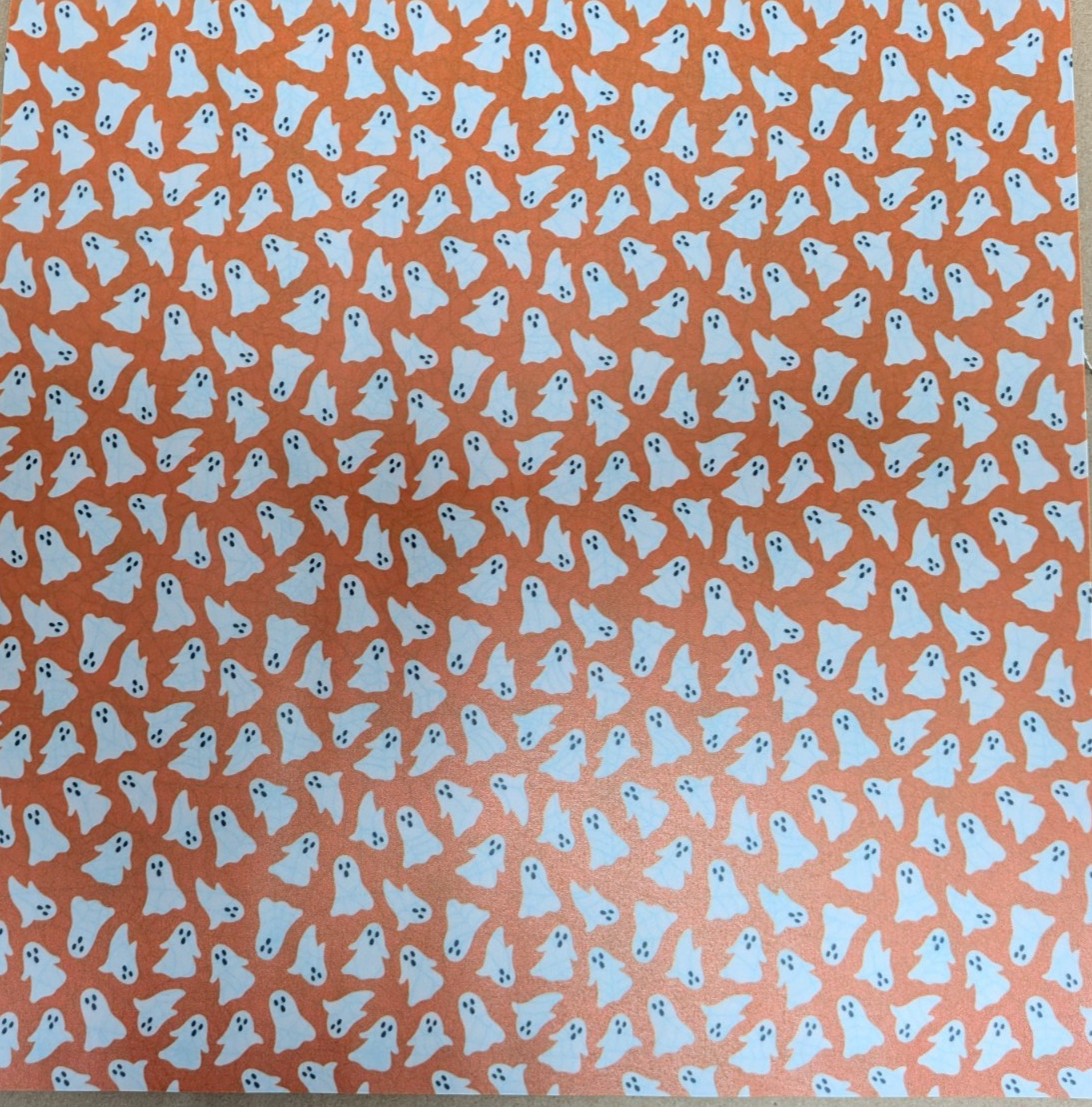 12x12 Halloween Colored Vellum Scrapbook Pad 20 sht 10 Design Cobweb Skull Witch