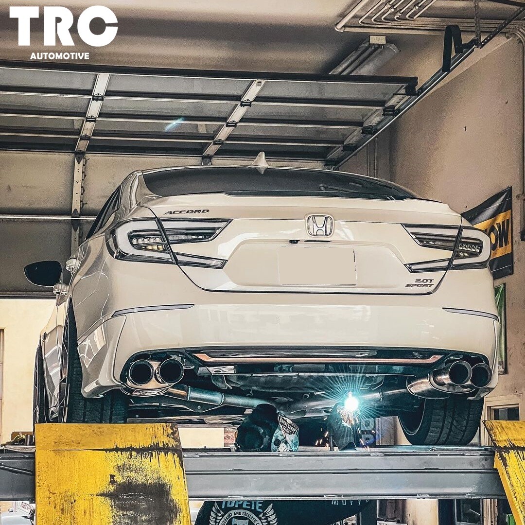 OEM+ LED Tail Lights for Honda Accord Sedan 2018-2022 10th Gen Smoked Chrome