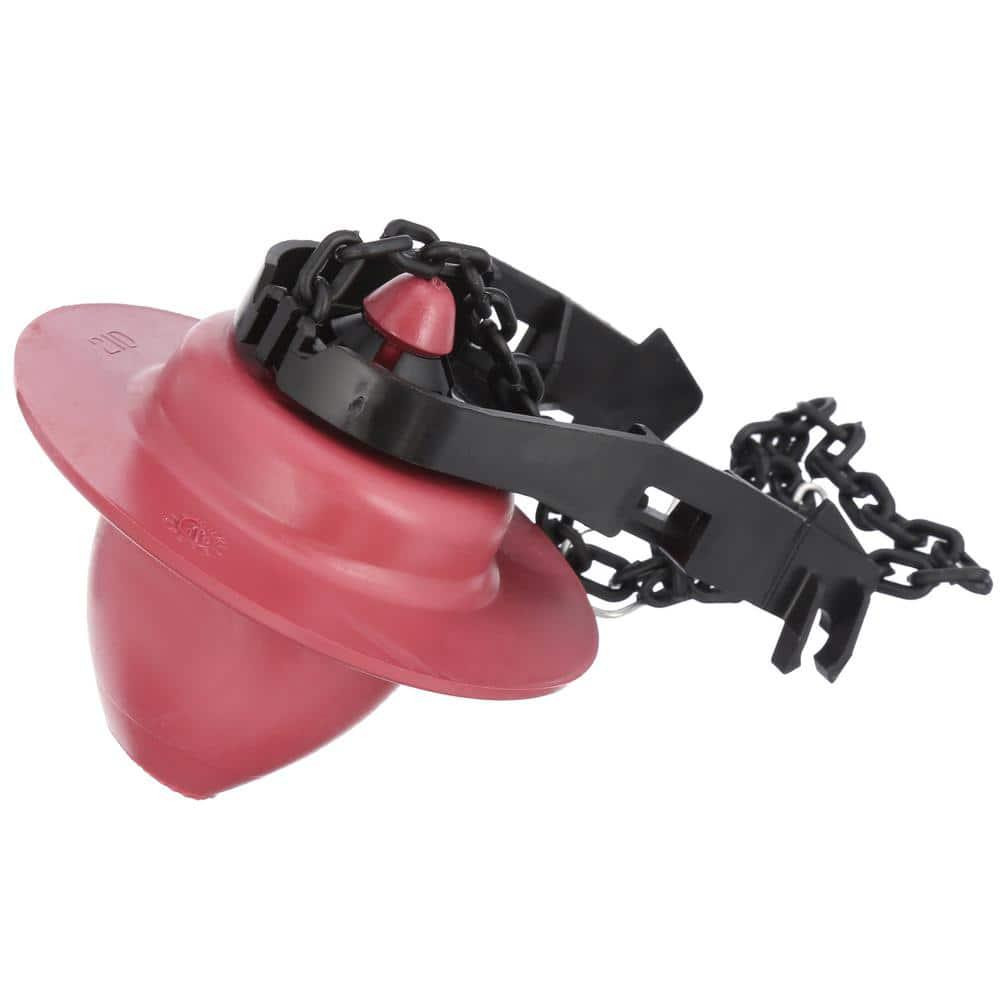 Fluidmaster Universal Toilet Fill Valve & 2 in. Flapper Repair Kit Easy Install