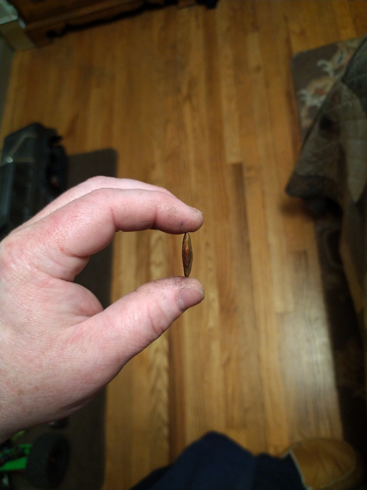 Corner Notch Ocean Wave Agate 2 1/2" x 1 1/8"