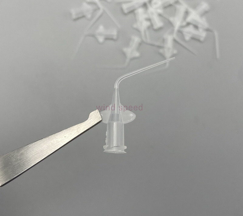 Dental Endo Disposable Root Canal Irrigation Syringe Tips Needle Tips 0.35mm Tip