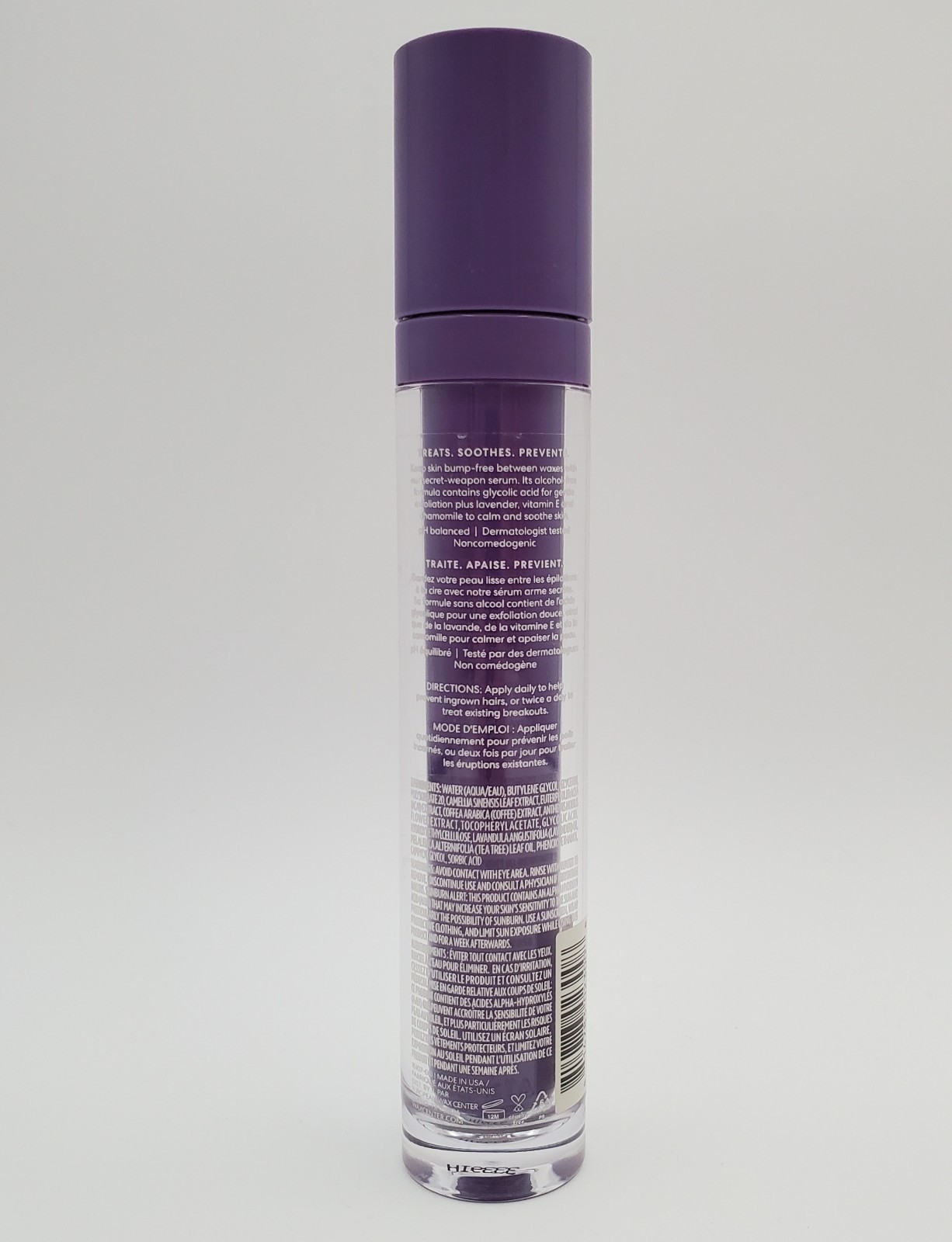 EWC Serum Ingrown Hair Treatment 1.7oz Glycolic Lavender Oil European Wax Center