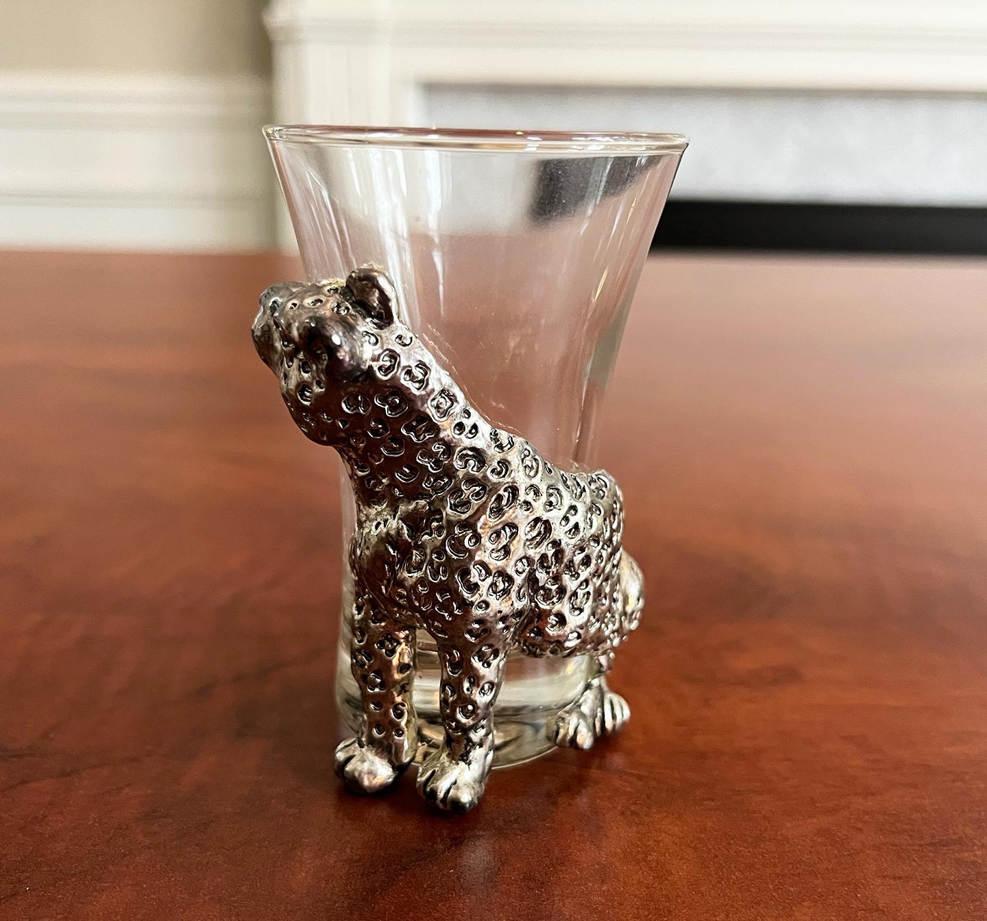 Set of 2 vintage shot glasses from the Arthur Court Safari collection