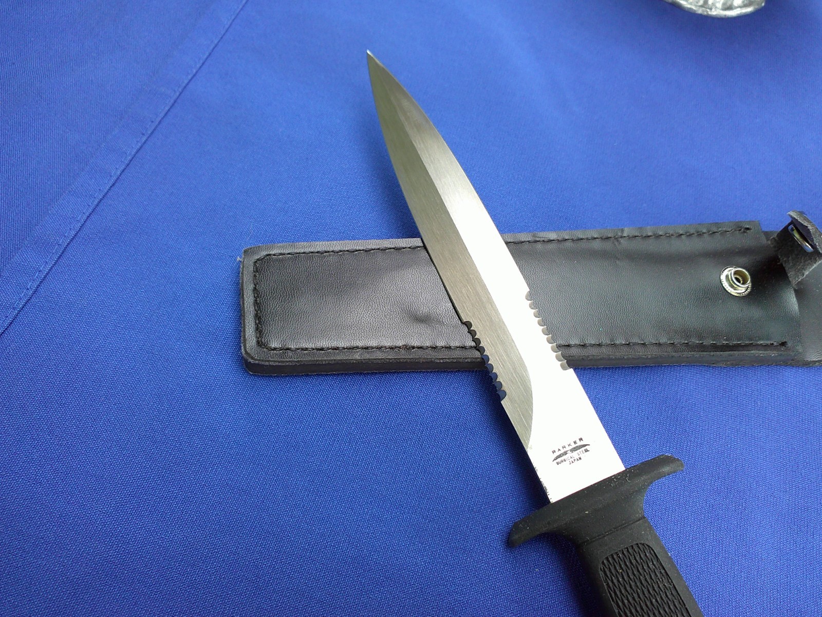 Vintage Parker Japan Surgical Steel Fighting Knife Dagger 11.5"