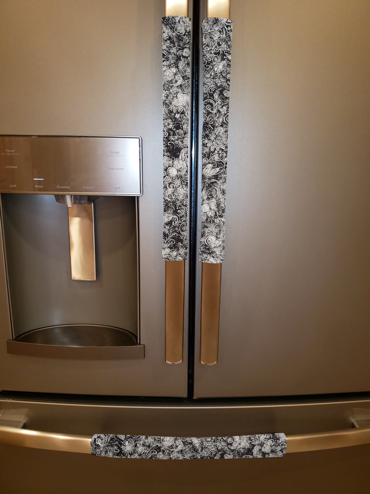 Floral Garden Refrigerator Oven Dishwasher Handle Covers (3 Colors Available)