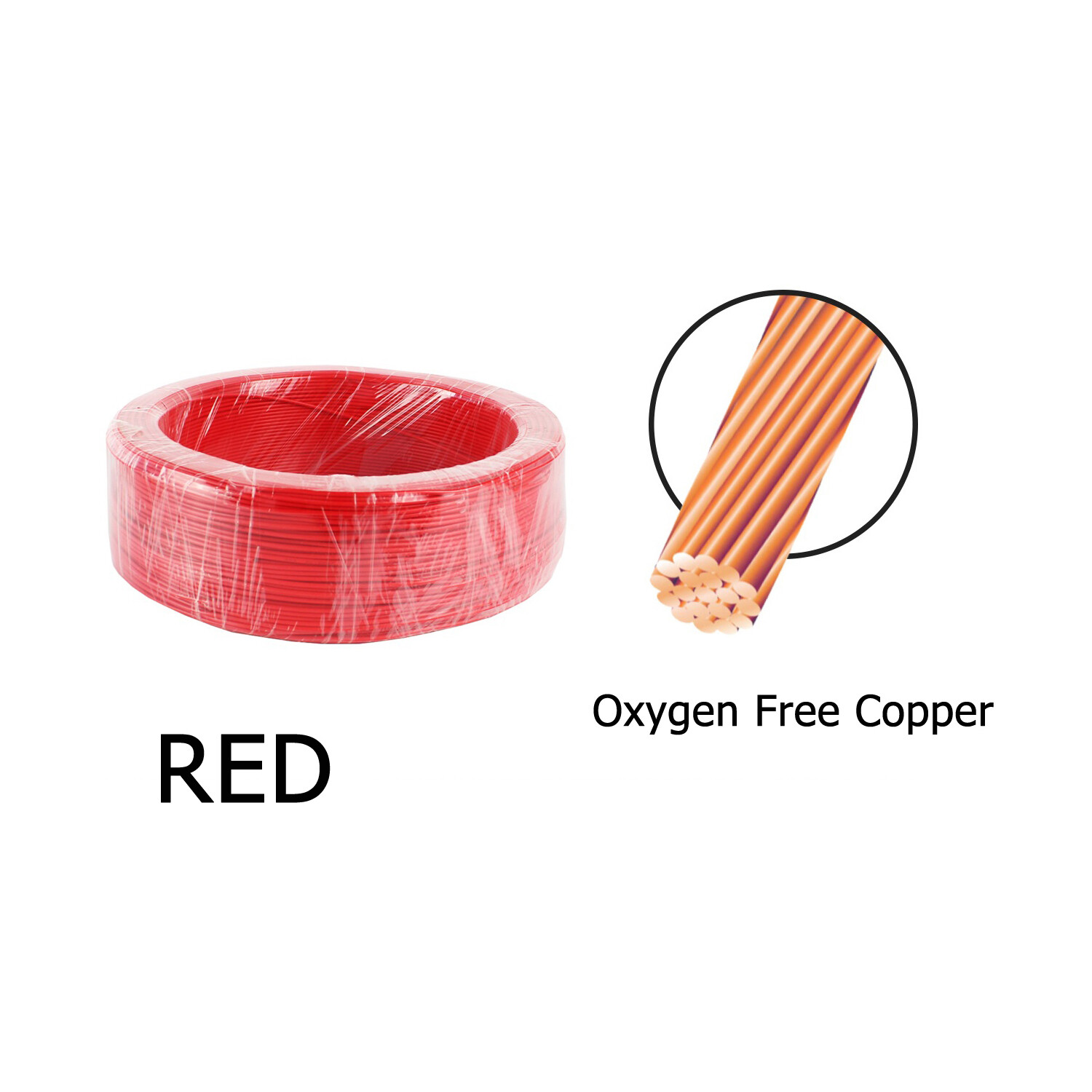 6 Color Set - Truck Trailer Primary Wire Lot - 22 20 18 16 14 Gauge Copper Cable