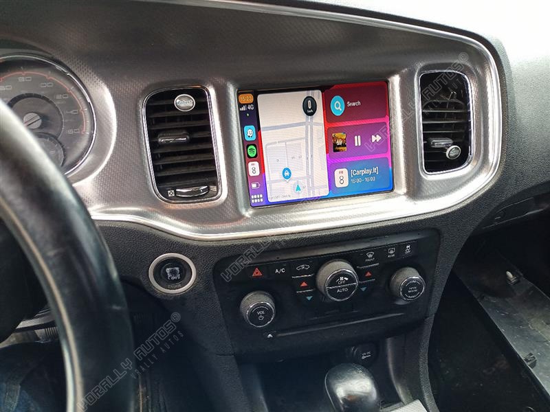 64G Carplay For 11-14 Dodge Charger Chrysler 300 Car Stereo Radio GPS Android 15