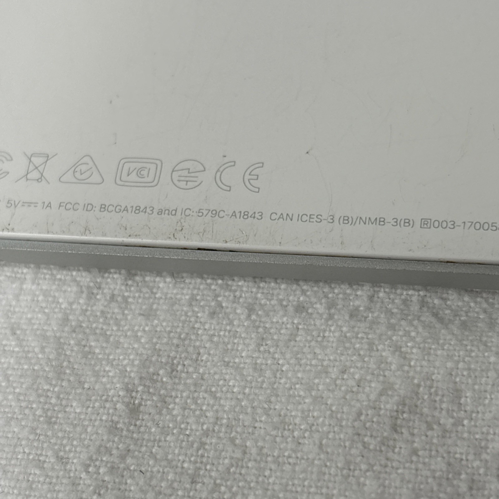 Apple Magic Keyboard A1843 and Magic Mouse A1657 - White Numeric Keypad Bundle