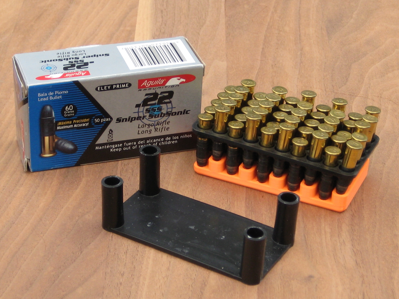 Bench Rest Accessory - 22LR Ammo Lifting Tray - 4 Pieces, Universal - US Made