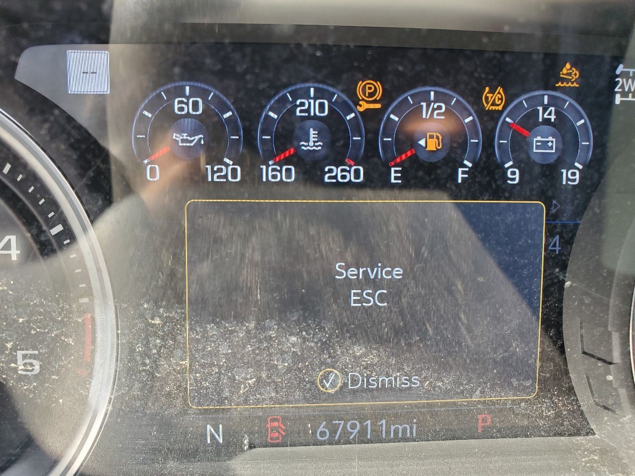 20 23 Chevrolet Silverado 2500 LTZ Duramax OEM Front Dashboard Head Up Display