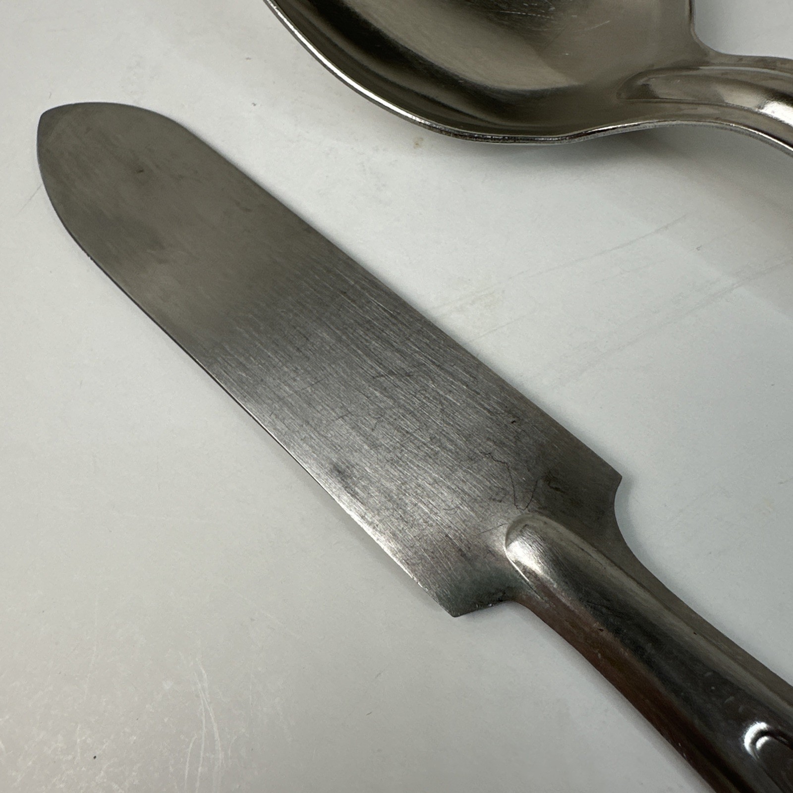 USGI Vintage Military Mess Kit Knife & Spoon Utensils Used