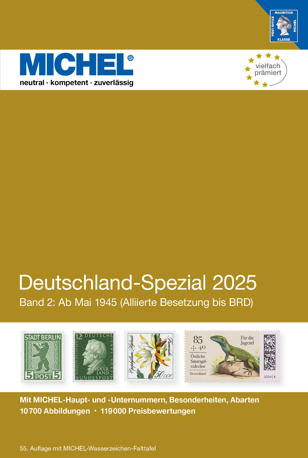 MICHEL Stamp Catalogue Germany Special 2025 - Volume 2 (from 1945) NEW