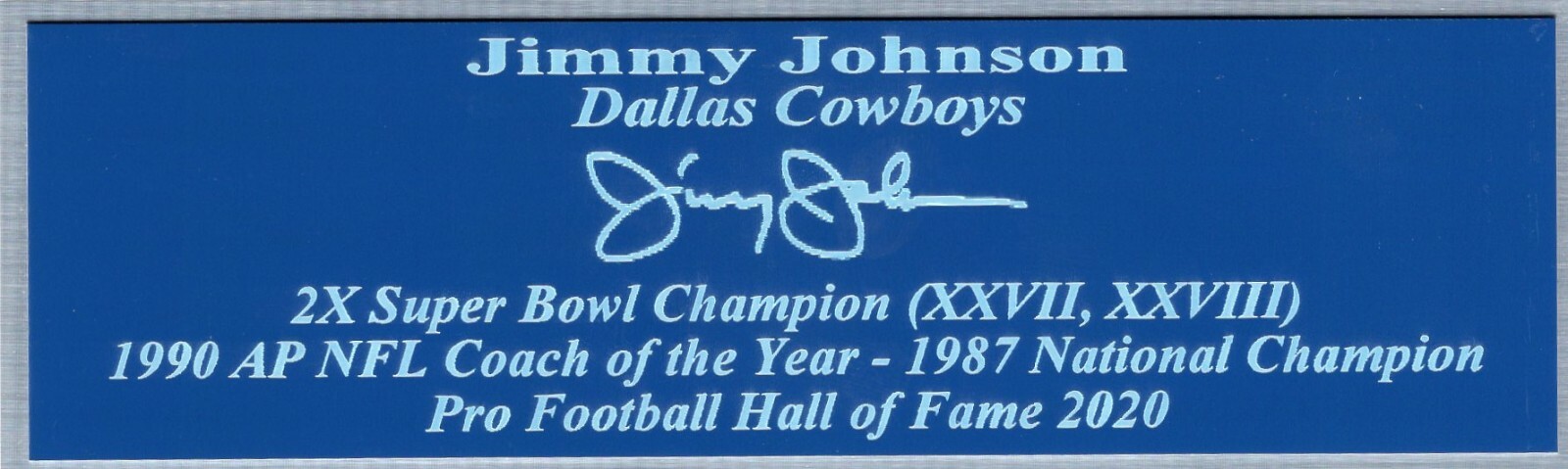 Tom Brady Autograph Nameplate Tampa Bay Buccaneers Super Bowl MVP Retirement NEW