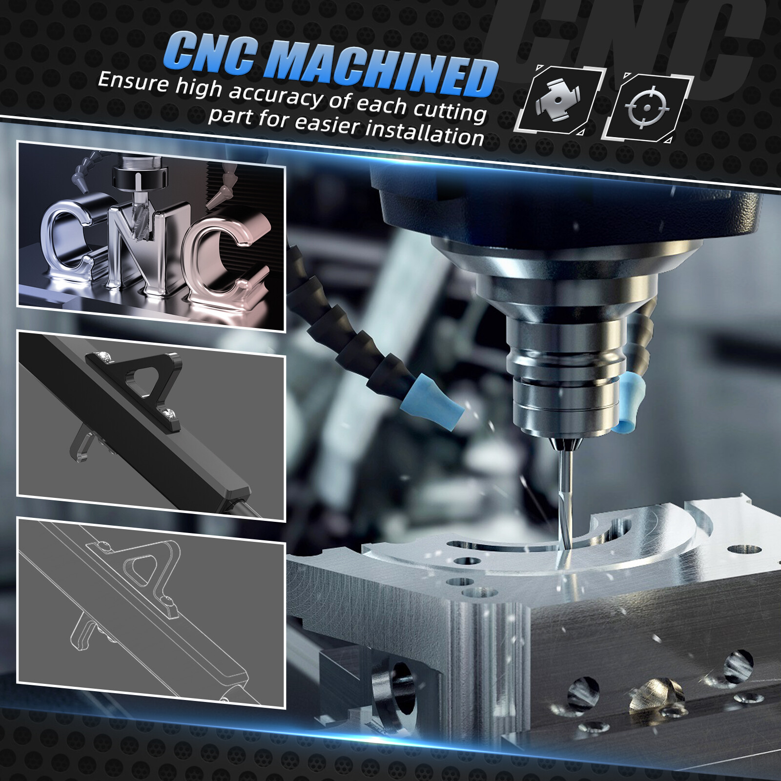 NICECNC Shorter Adjustable Kickstand For Yamaha Tenere 700 XTZ700 2019-2023 2024