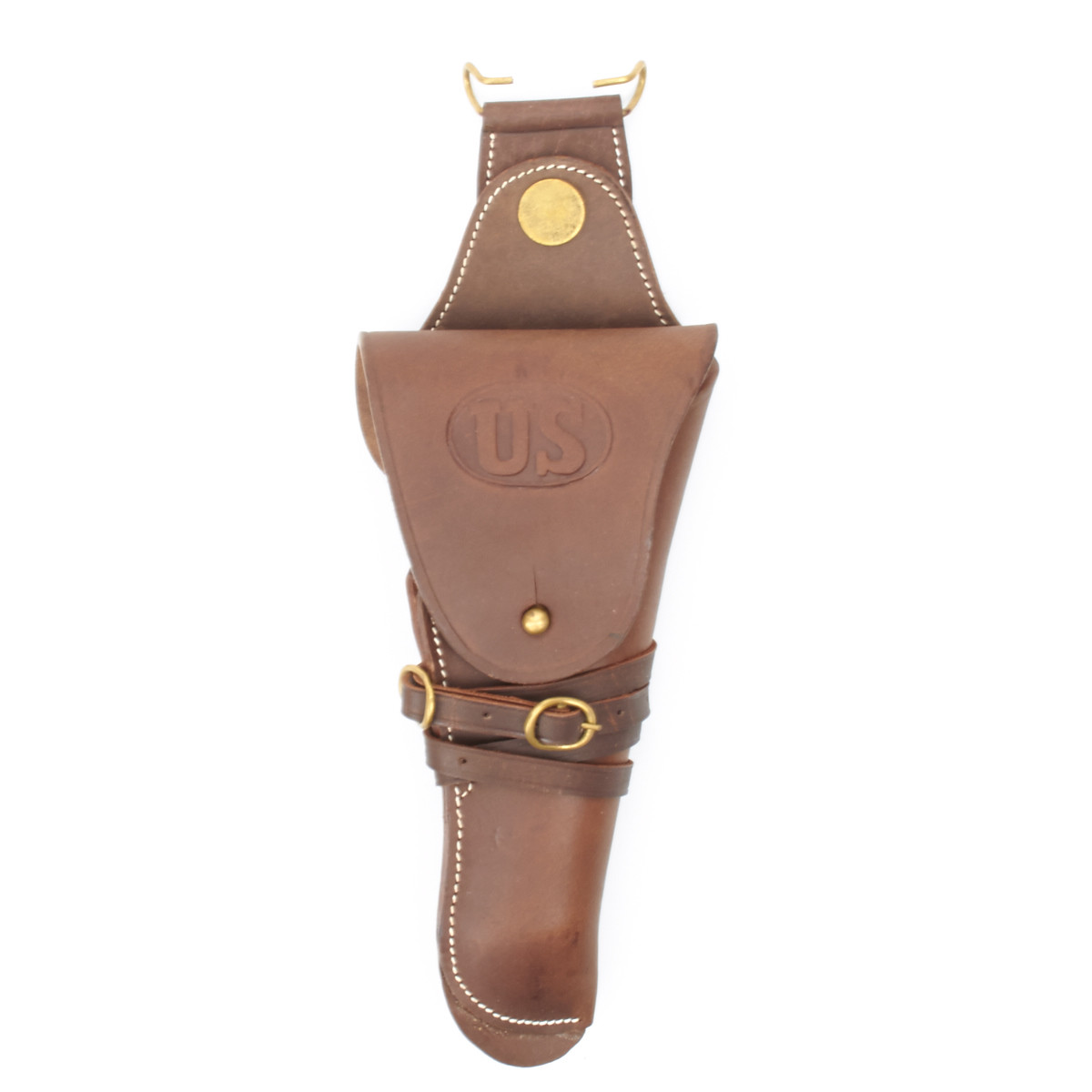 US WWI WW2 M1912 Colt 1911 .45 Holster Embossed US