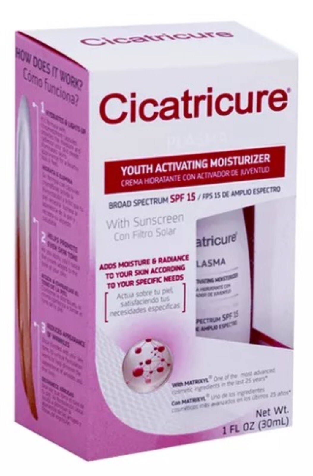 cicatricure plasma anti wrinkle face cream 30ml