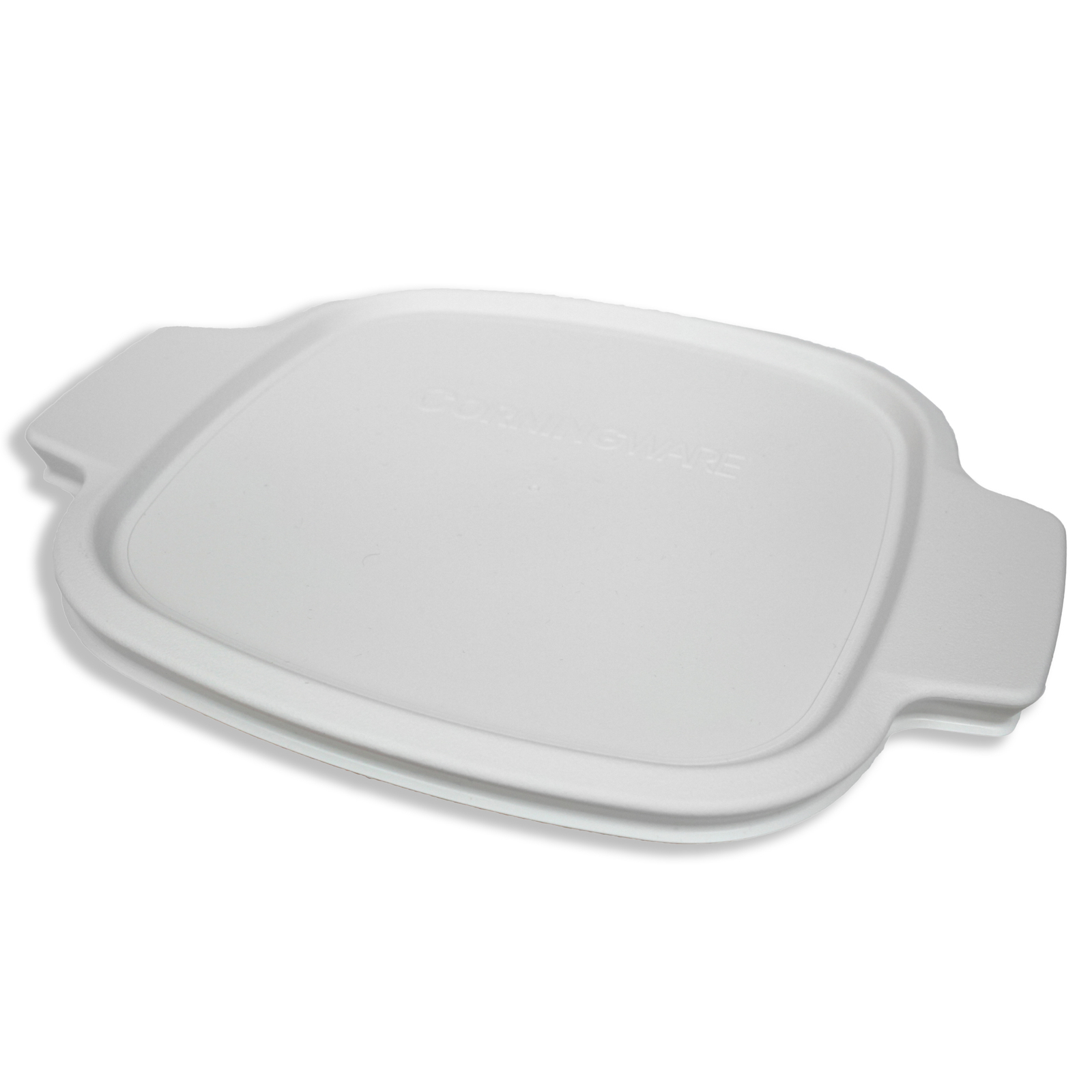 Corningware A-1-PC 1.5qt White Plastic Replacement Lid 2PK for Casserole Dish