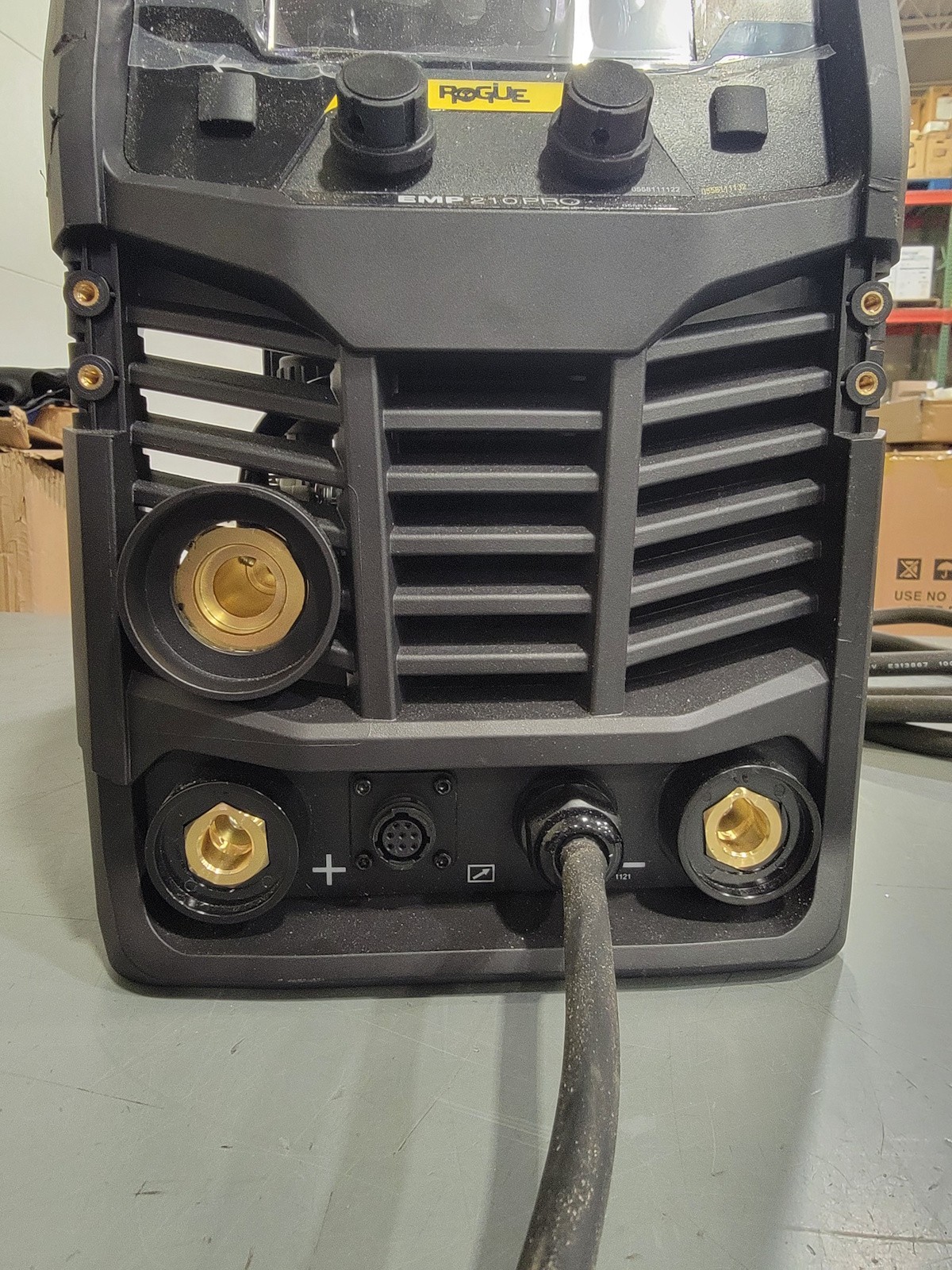 Damaged ESAB Rogue EMP PRO 210 Multi Process Welder (0700301085)