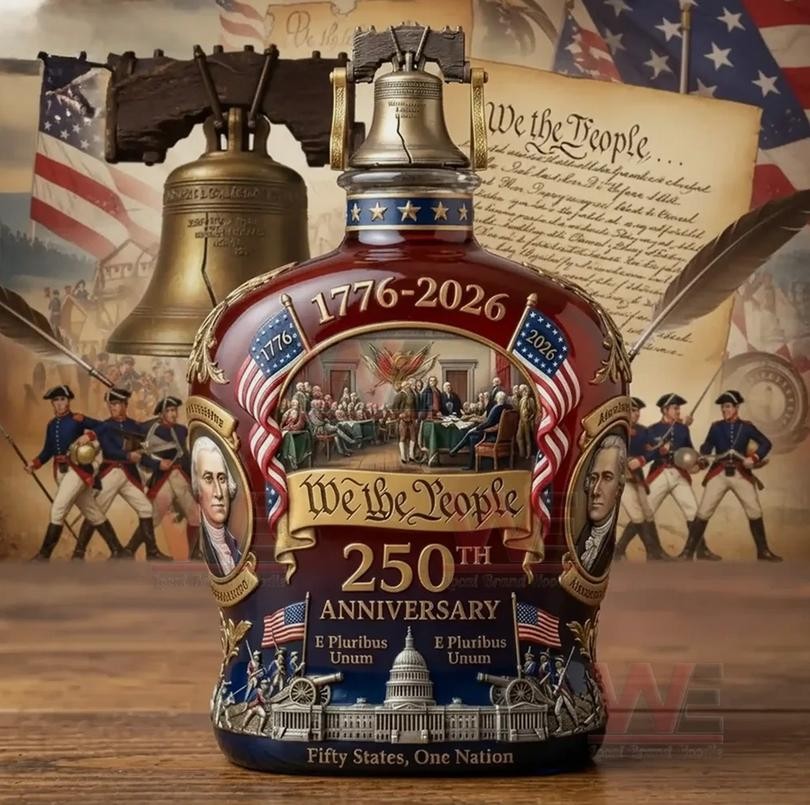 Whiskey Bottle America Us 250Th Anniversary We The People 2026 Whiskey Bottle