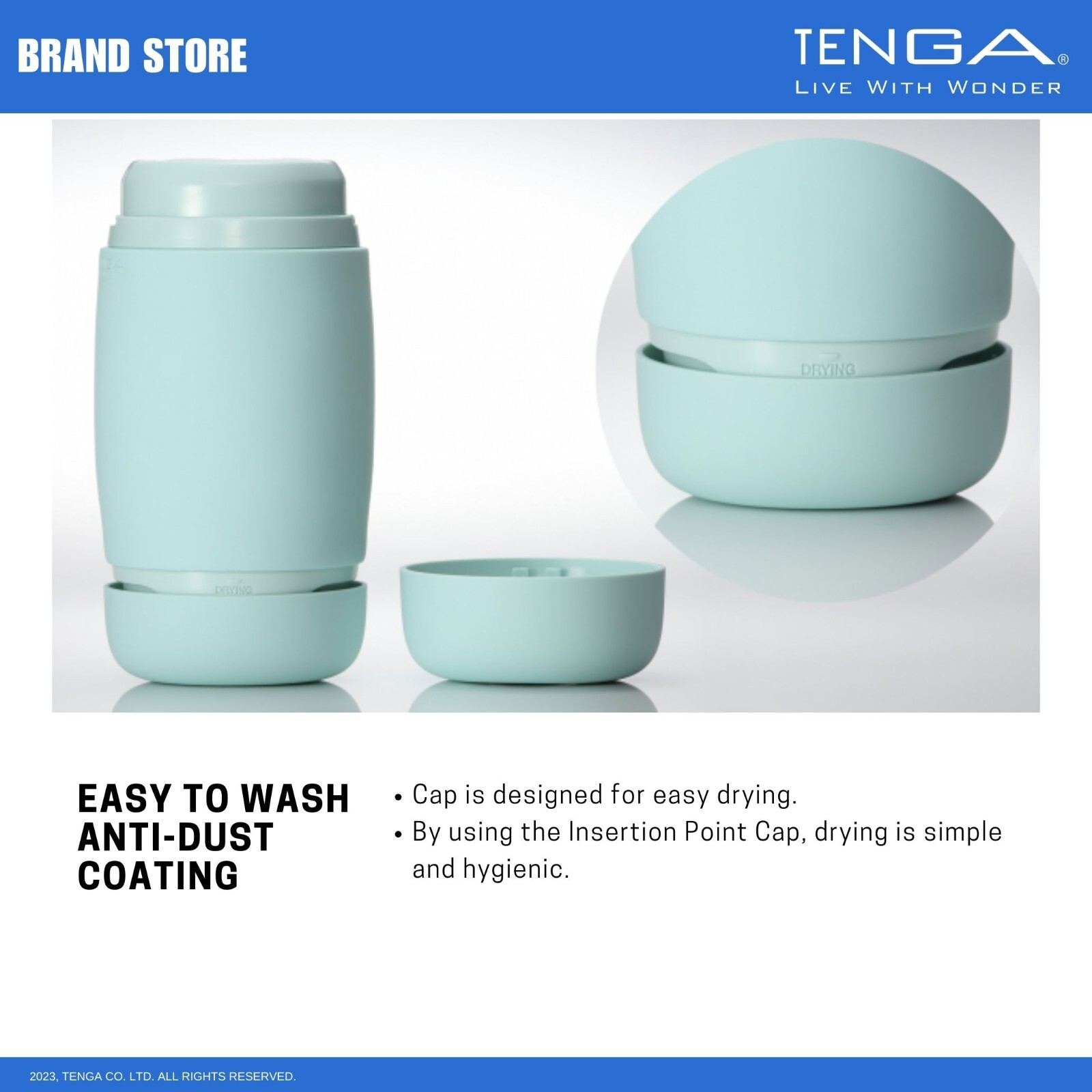 TENGA Puffy Soft Touch Male Reusable Masturbator/ Stroker NIB NWT