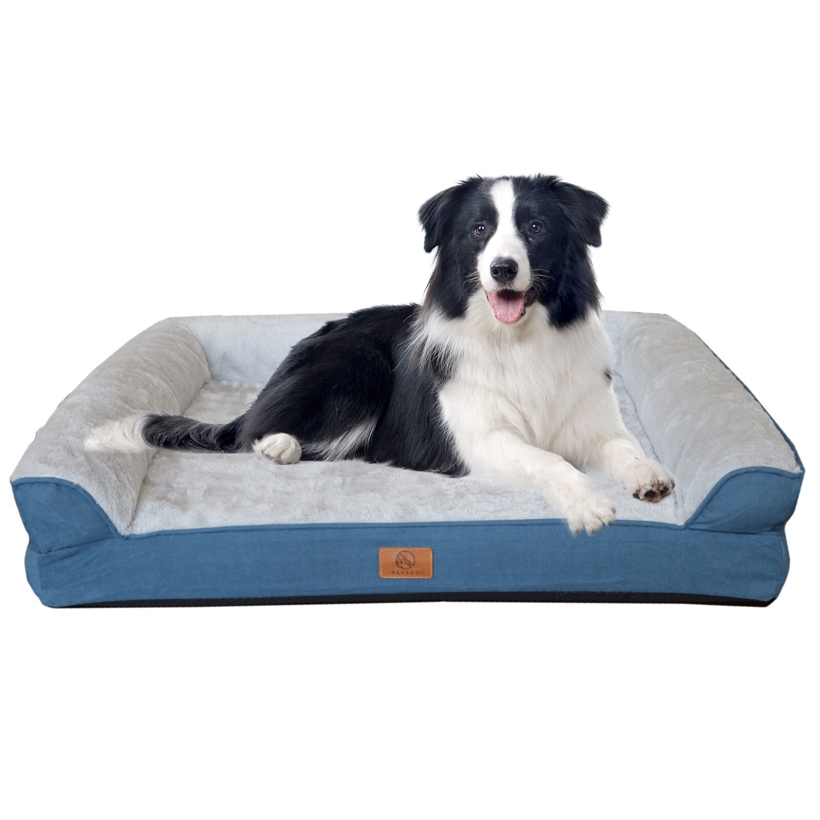 M/L/XL Dog Bed Orthopedic Foam Nesting Bed Removable Cover Warm Pet Crate Beds