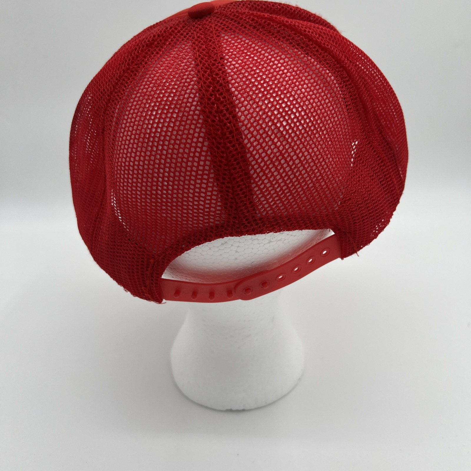 Vintage 80s Coke is it! Coca Cola Snapback Mesh Trucker Hat Ball Cap Advertising