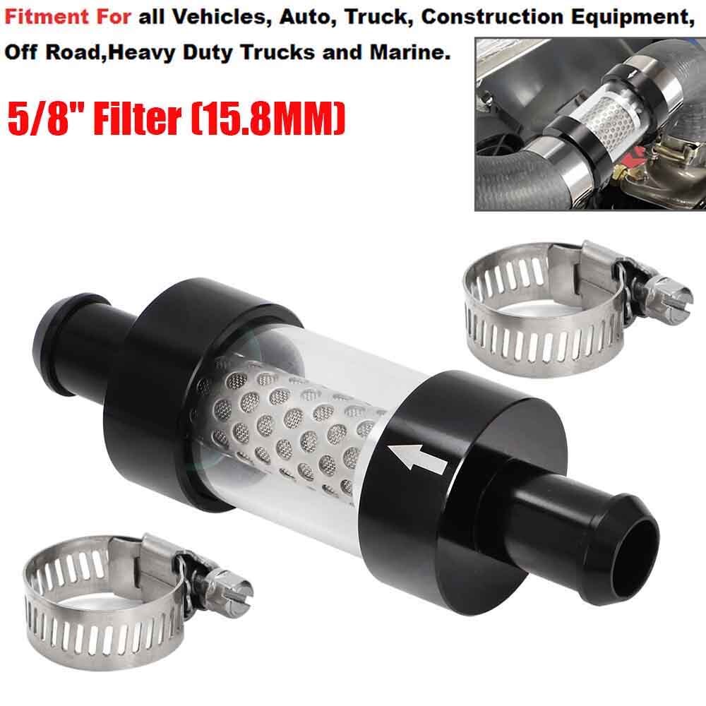5/8" Inline Heater Core Coolant Filter Inspection System For Auto Truck Off-Road