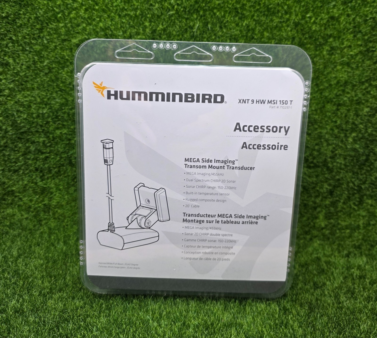 Humminbird XNT 9 HW MSI 150 T Transducer for HELIX 7 MEGA SI G3/G4 - 710297-1