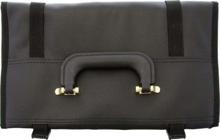 Carry All Knife Roll Black Synthetic Construction Holds 51 Folding Knives 197