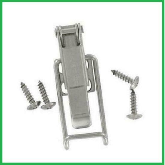 Lot of 2 Cambro 60092 Latch Metal 4 Holes for Cambro Container 66451