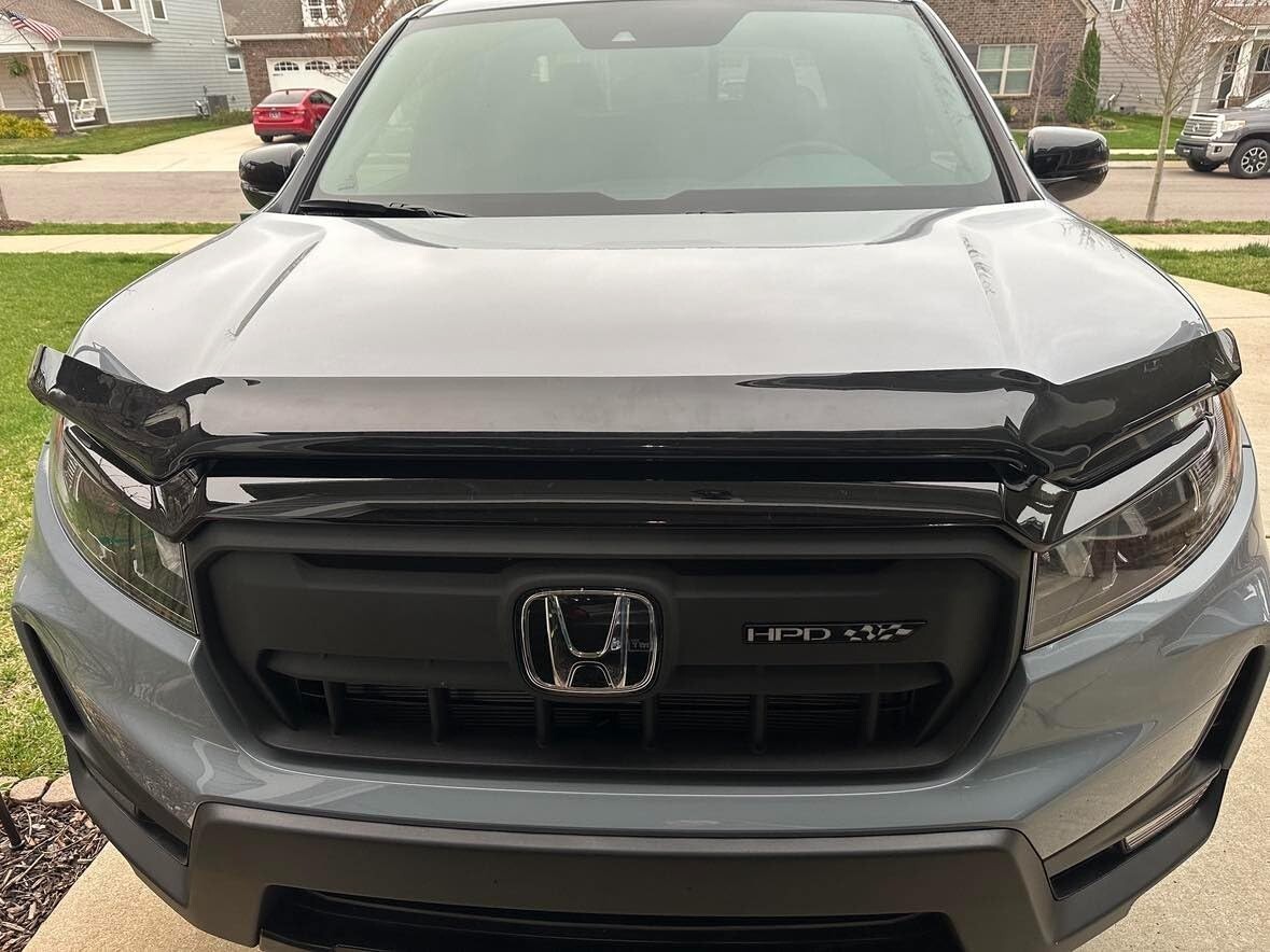 BugFlector II Hood Protector Bug Shield Deflector for 2021-2025 Honda Ridgeline