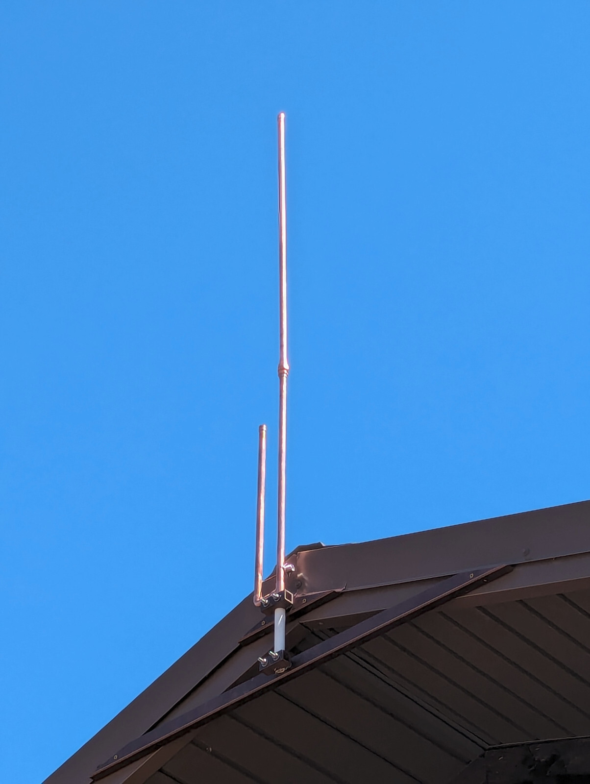 2meter/70cm J pole Dual Band Collapsible Copper J-Pole Antenna FREE SHIPPING