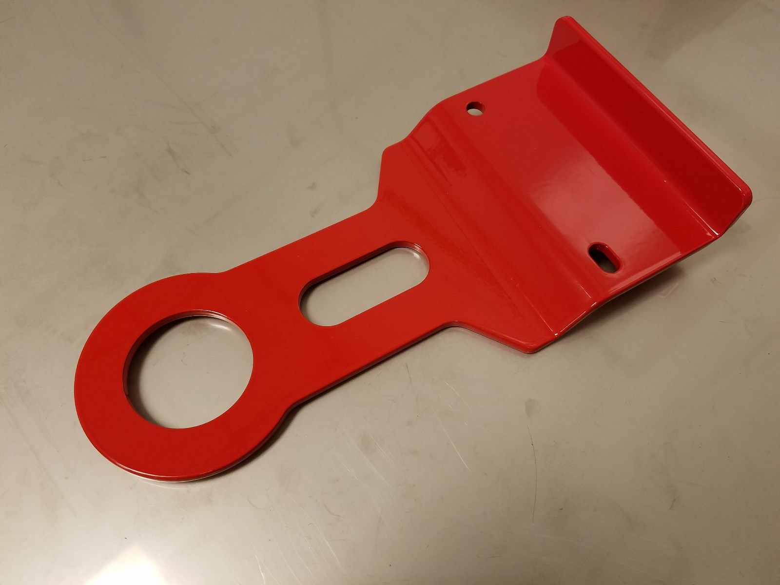 97-04 Chevy C5 Corvette Z06 Red Rear Bumper Racing Bolt-On Tow Hook