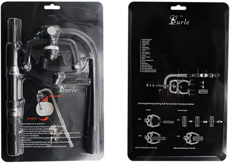 NEW ECOODA FISHING LINE Winder Portable Reel Spool Spooling Station