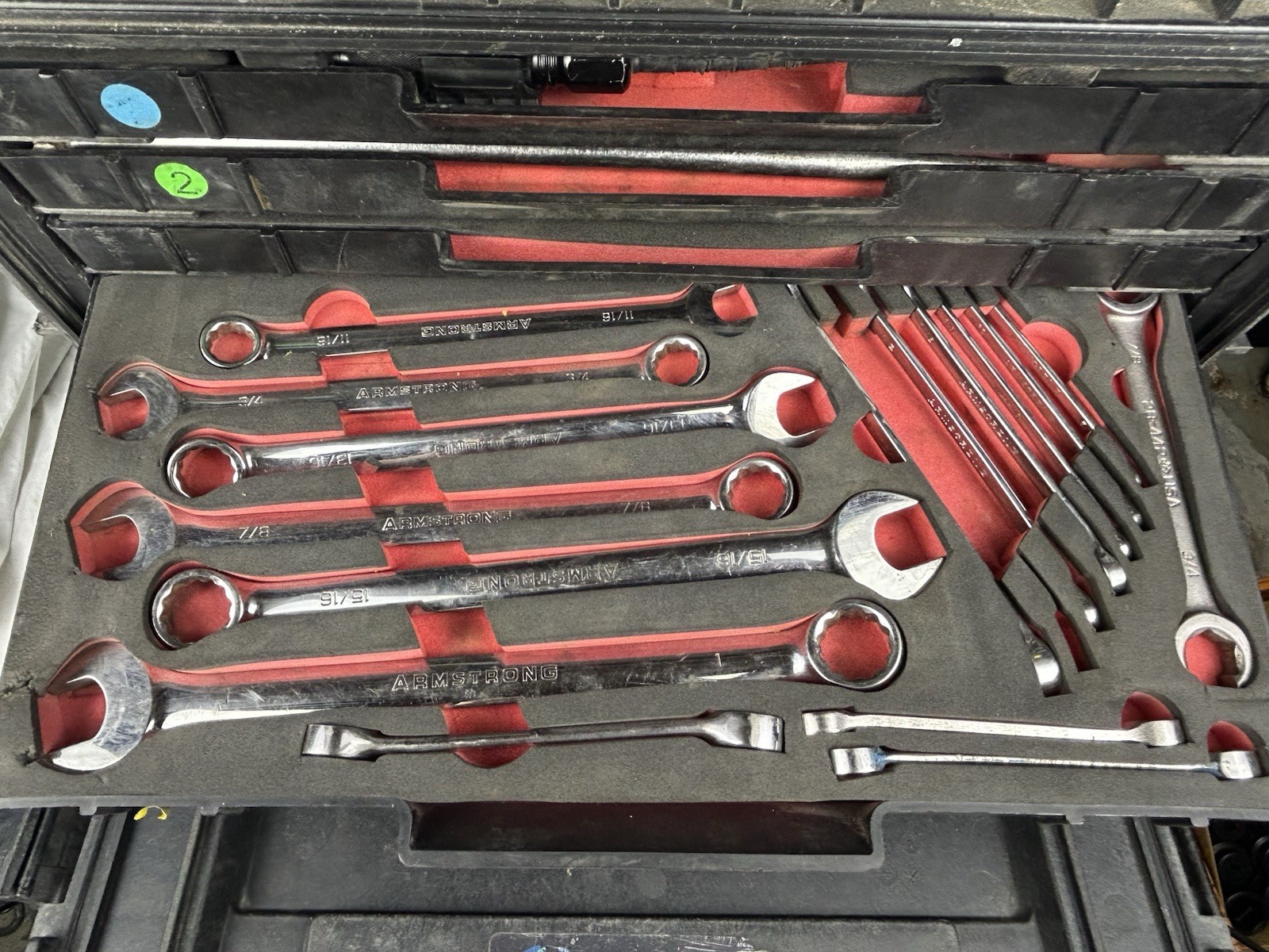 ARMSTRONG MILITARY TOOL KIT SET GENERAL MECHANICS GMTK PELICAN CASE