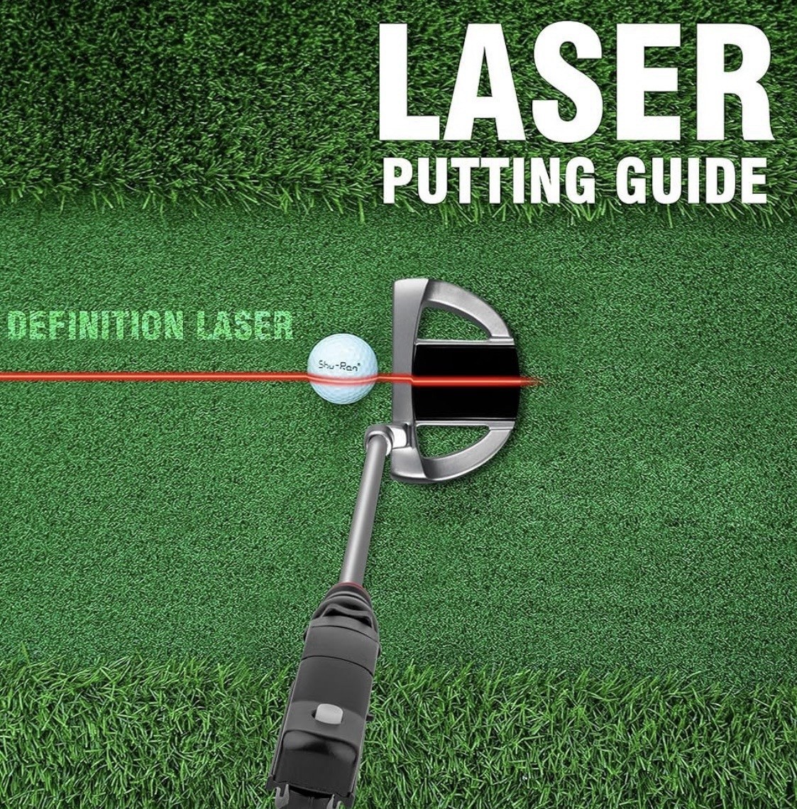 Golf Putter Laser Alignment Trainer Aid INT/CON 360° Guide | New, Factory Sealed