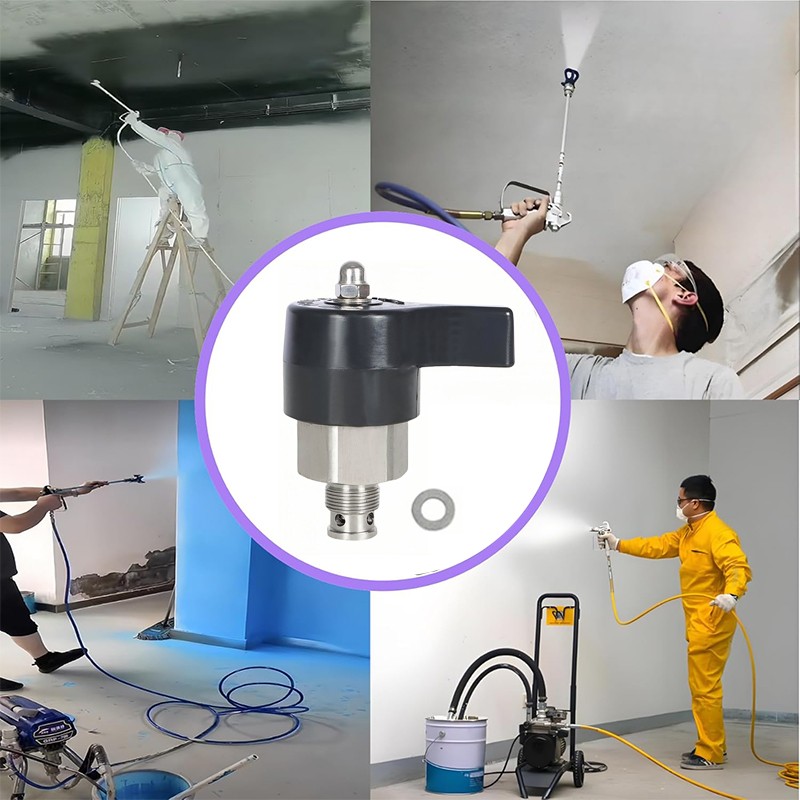 245103 Airless Sprayer Drain Valve Prime Switch For Graco 5900 7900 695 795 1095