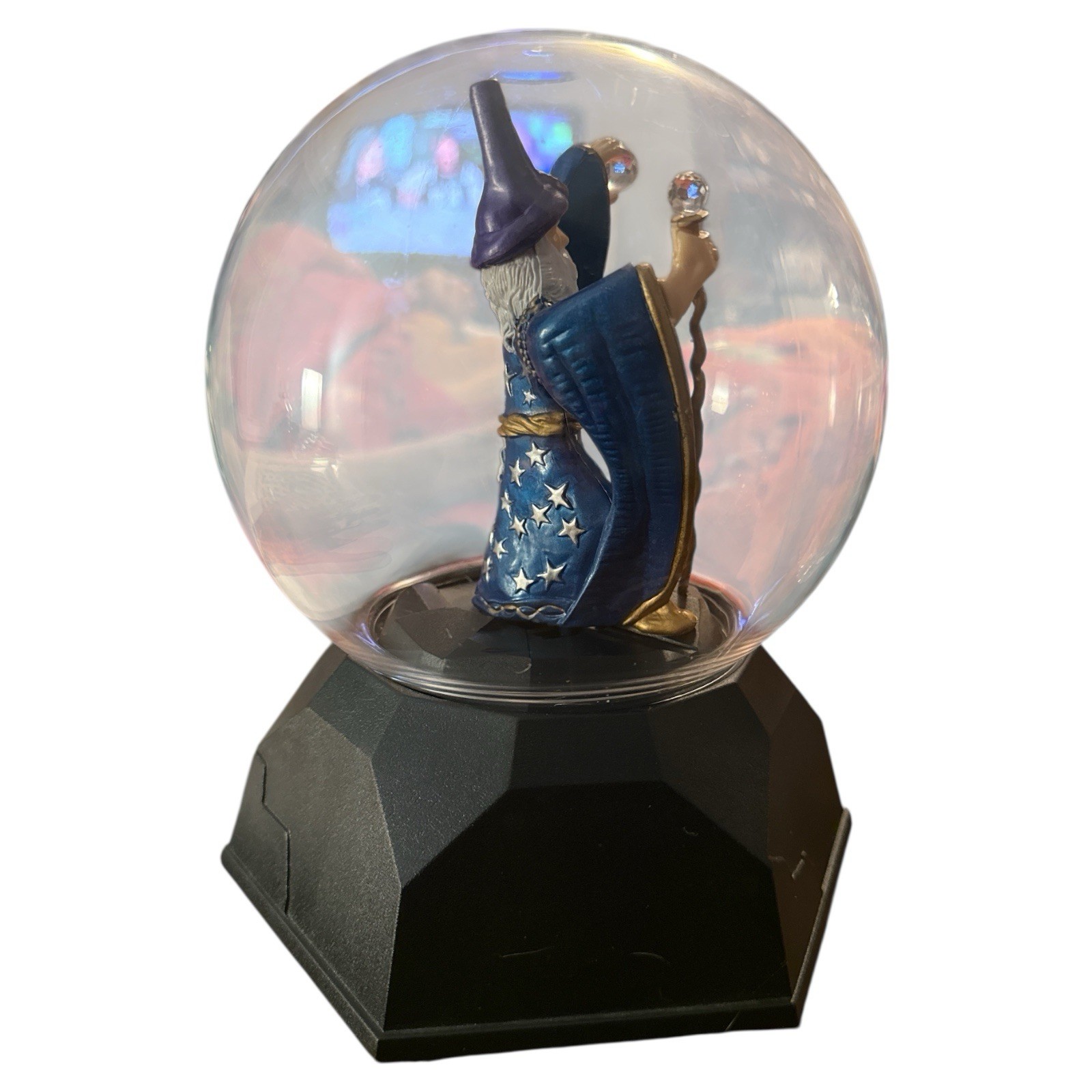 Wake The Wizard Game Enchanted Talking Crystal Ball Only 1991 SPANISH Works