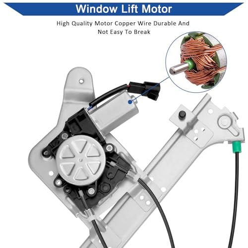 741-644 Power Window Regulator & Motor Assembly Front Left Driver Side