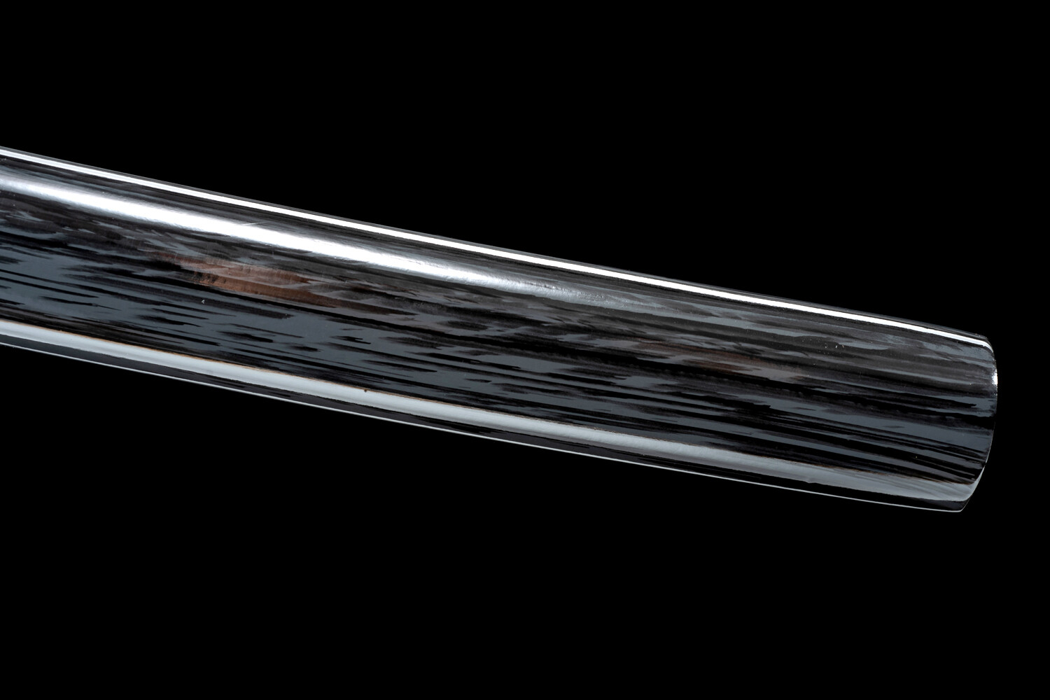 Sharp All Black Katana 1095 Steel Battle Ready Japanese Samurai Functional Sword