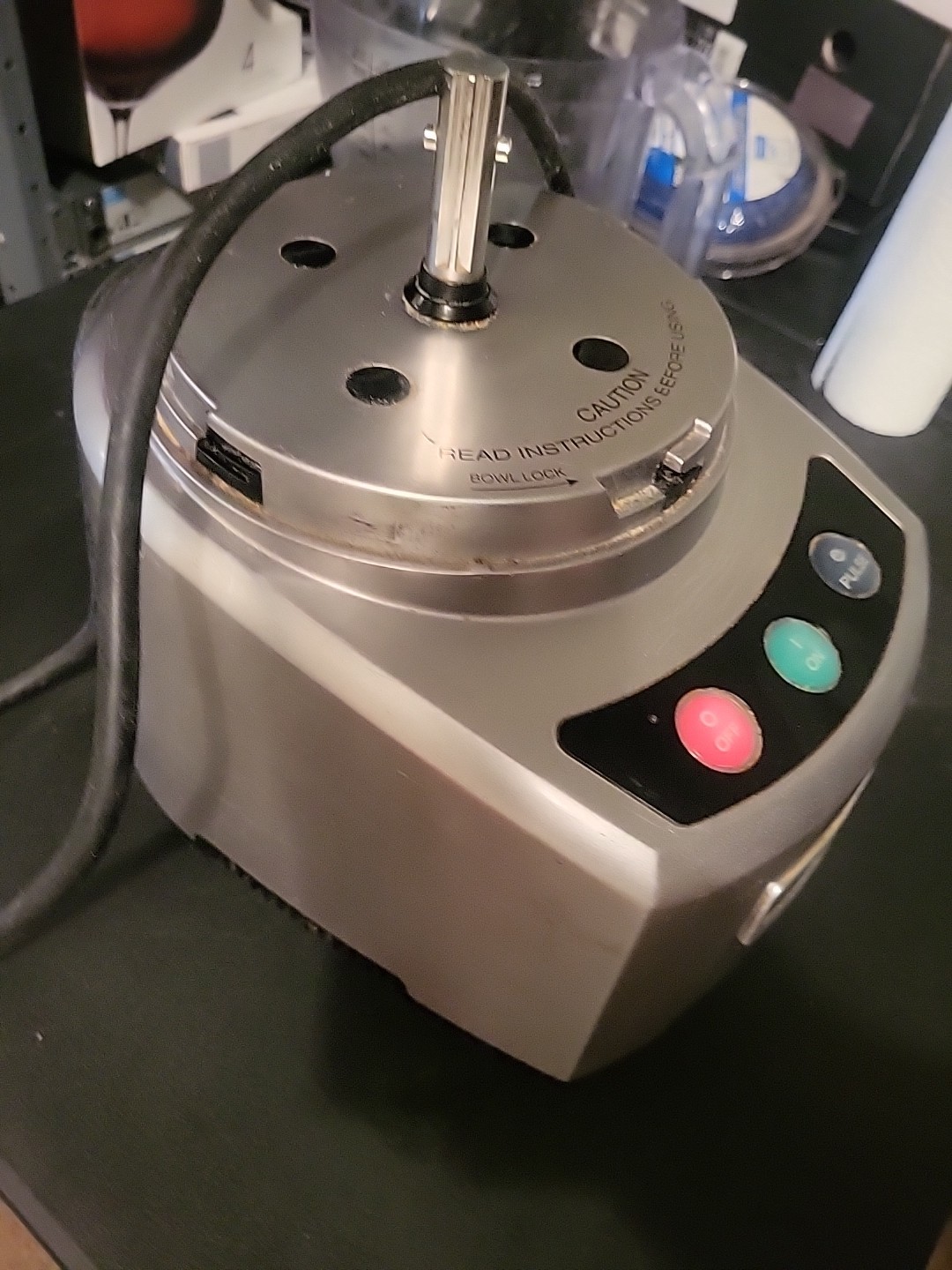 Waring Food Processor WFP16SCD No Pitcher Or Blade Just Base