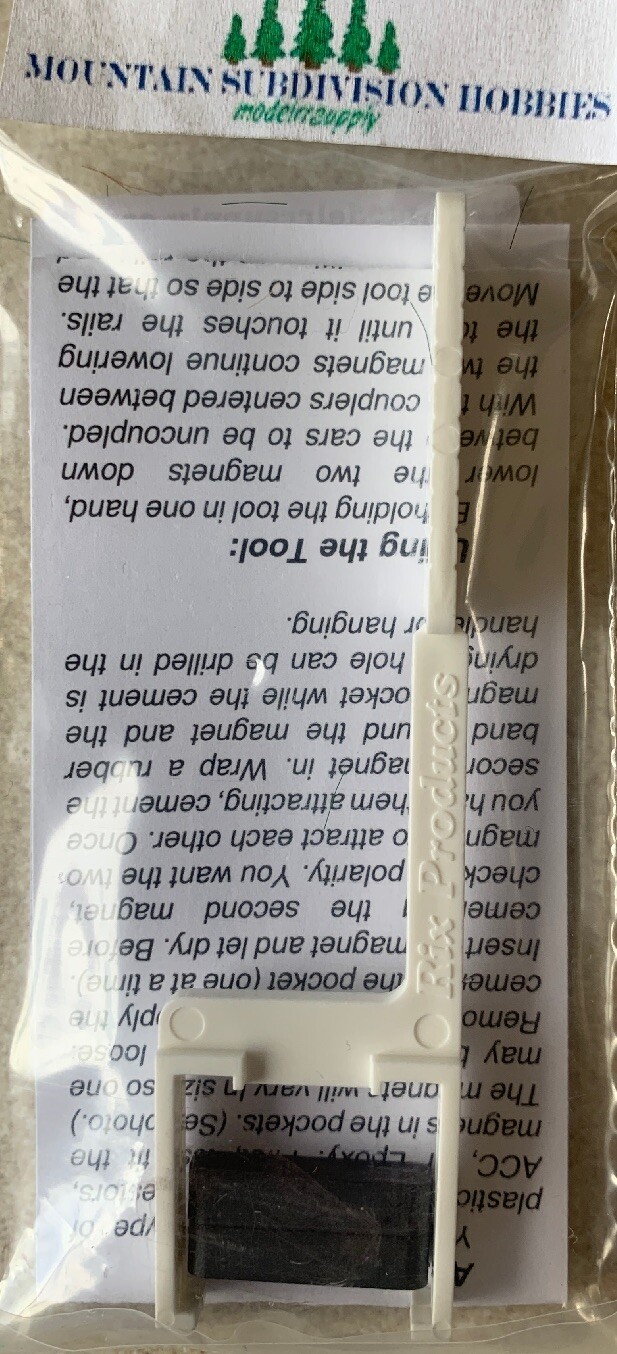 RIX 14 HO Magnetic Uncoupling Tool for KADEE style couplers MODELRRSUPPLY