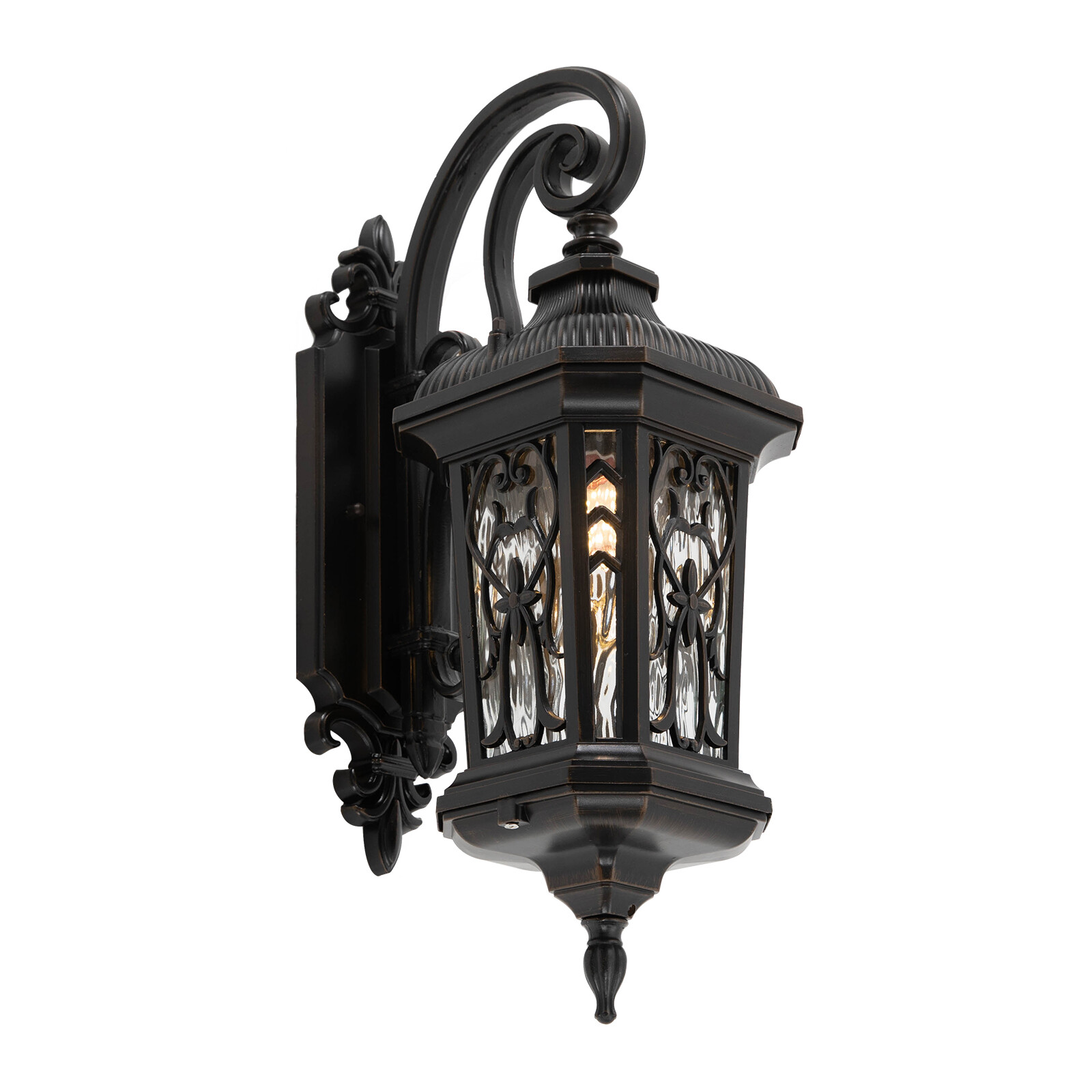 1* Dusk to Dawn Outdoor Wall Sconce Porch Light Exterior Wall Light Fixture