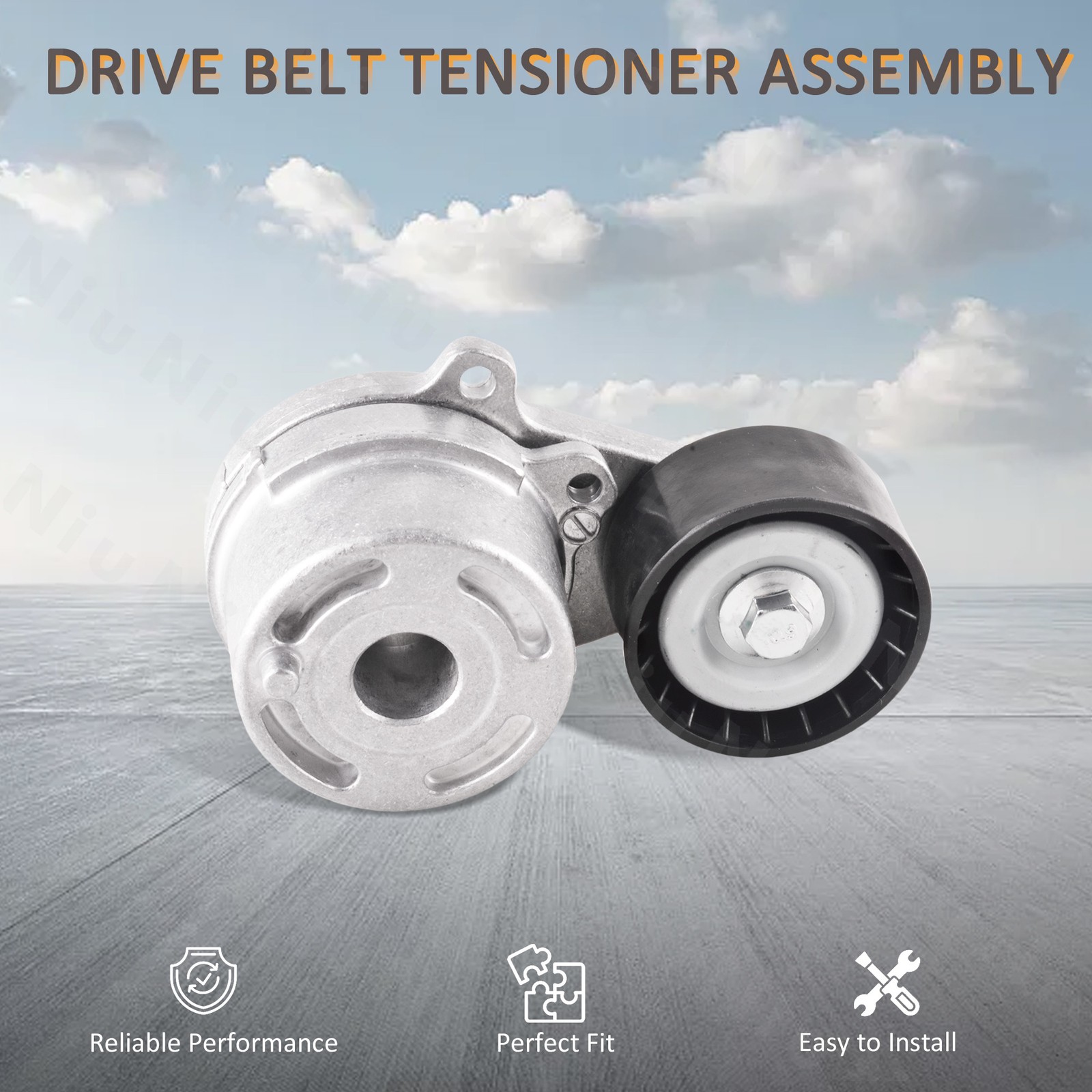 New Motor Engine Belt Tensioner Pulley fit 16-22 Infiniti Q50/17-21 Q60