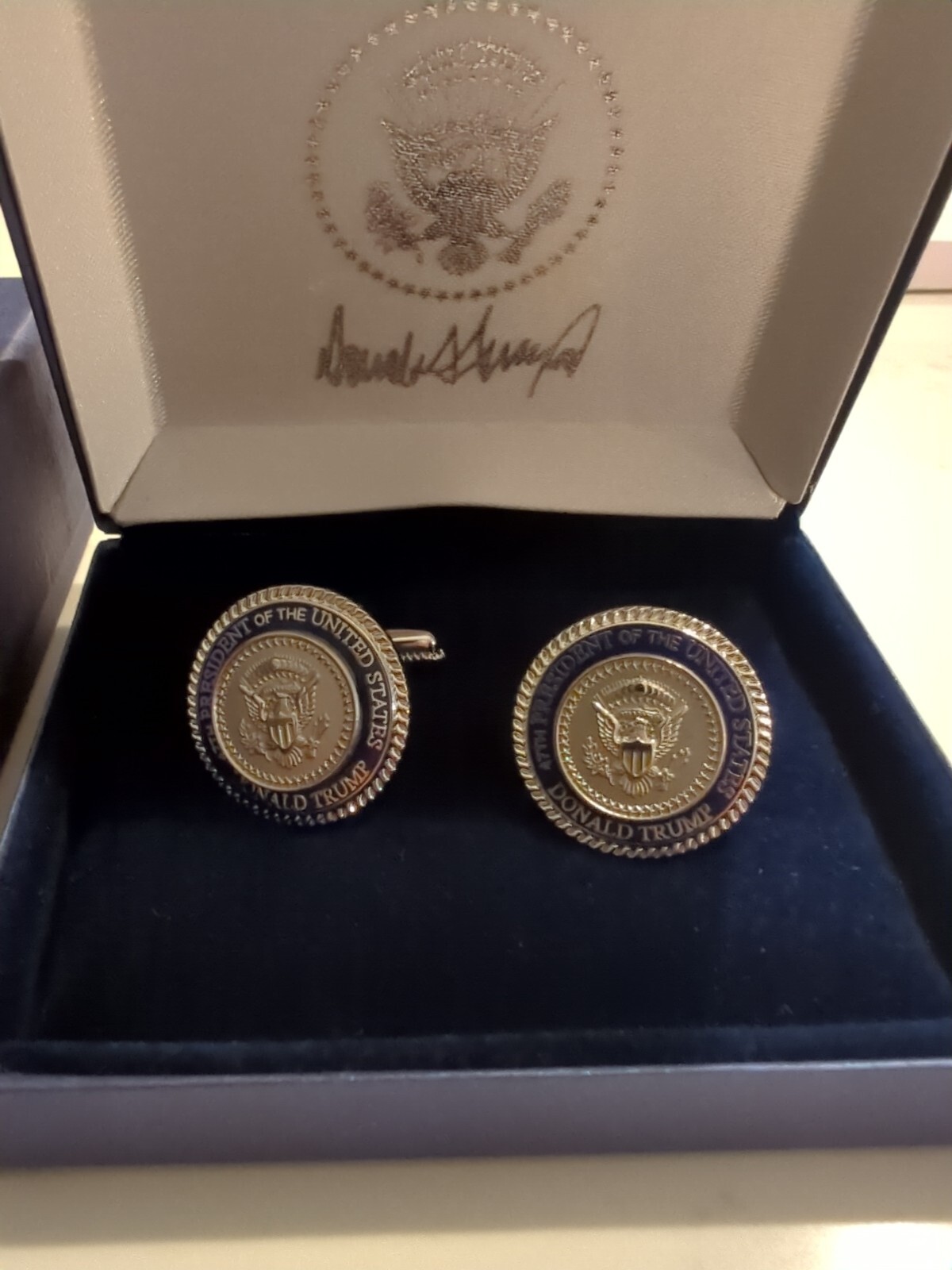 47th President Donald Trump Cufflinks - 2025 Exceptional Quality