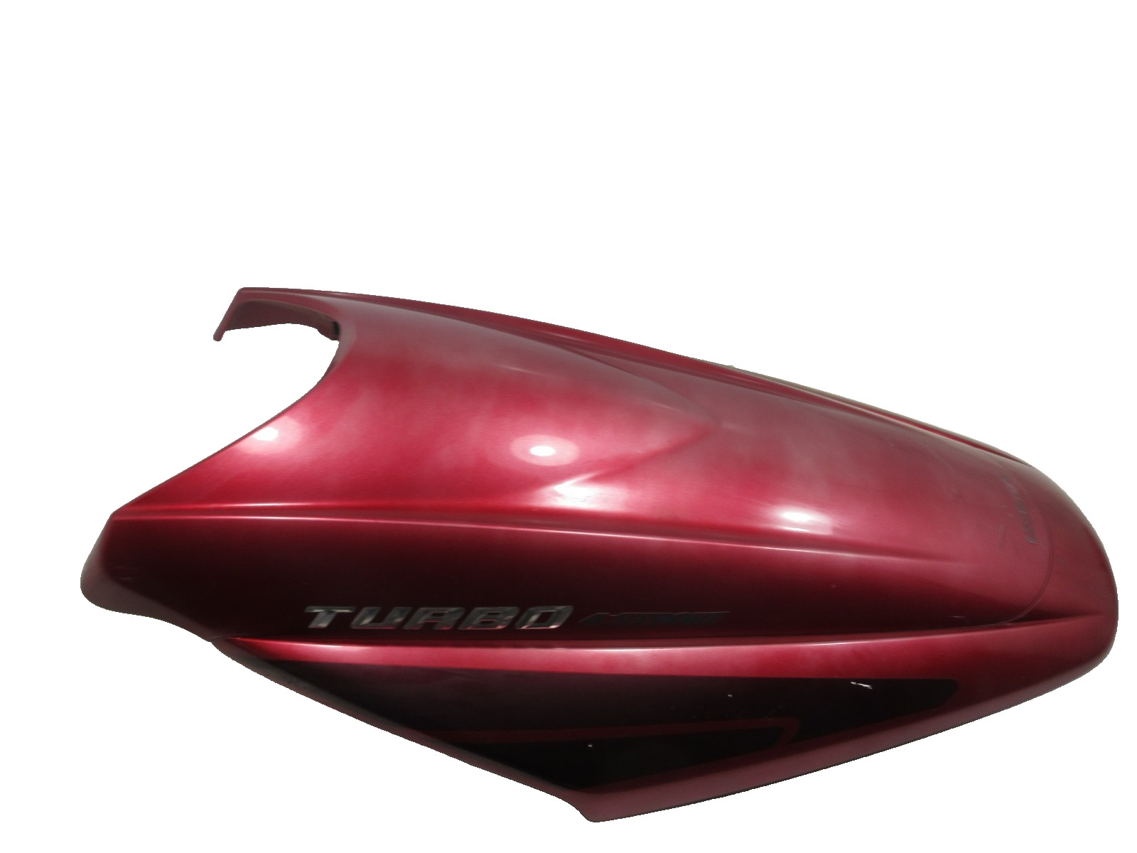 OEM HONDA 2005 F-12X TURBO AQUATRAX GPS BURGUNDY RED FRONT HOOD ASSEMBLY & LATCH