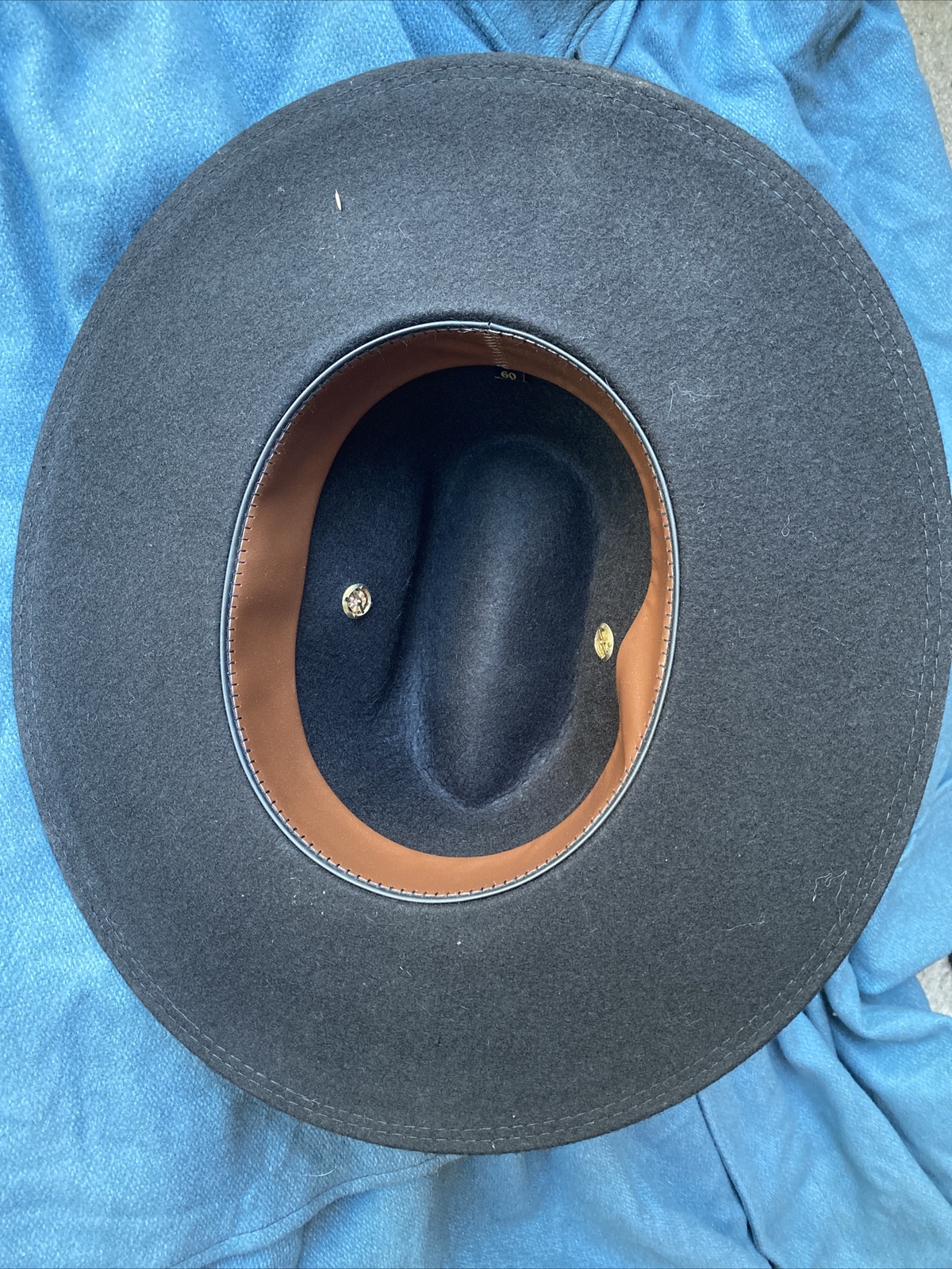 M1876 Wool Felt Campaign Hat with Bracher Vents Size 7 3/4
