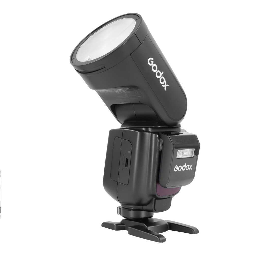 US Godox V1 Pro C V1Pro-C 2.4 TTL HSS Round Head Flash Speedlite Fr Canon Camera